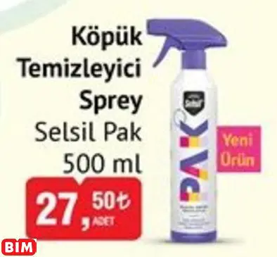 SELSİL PAK   KÖPÜK TEMİZLEYİCİ  SPREY